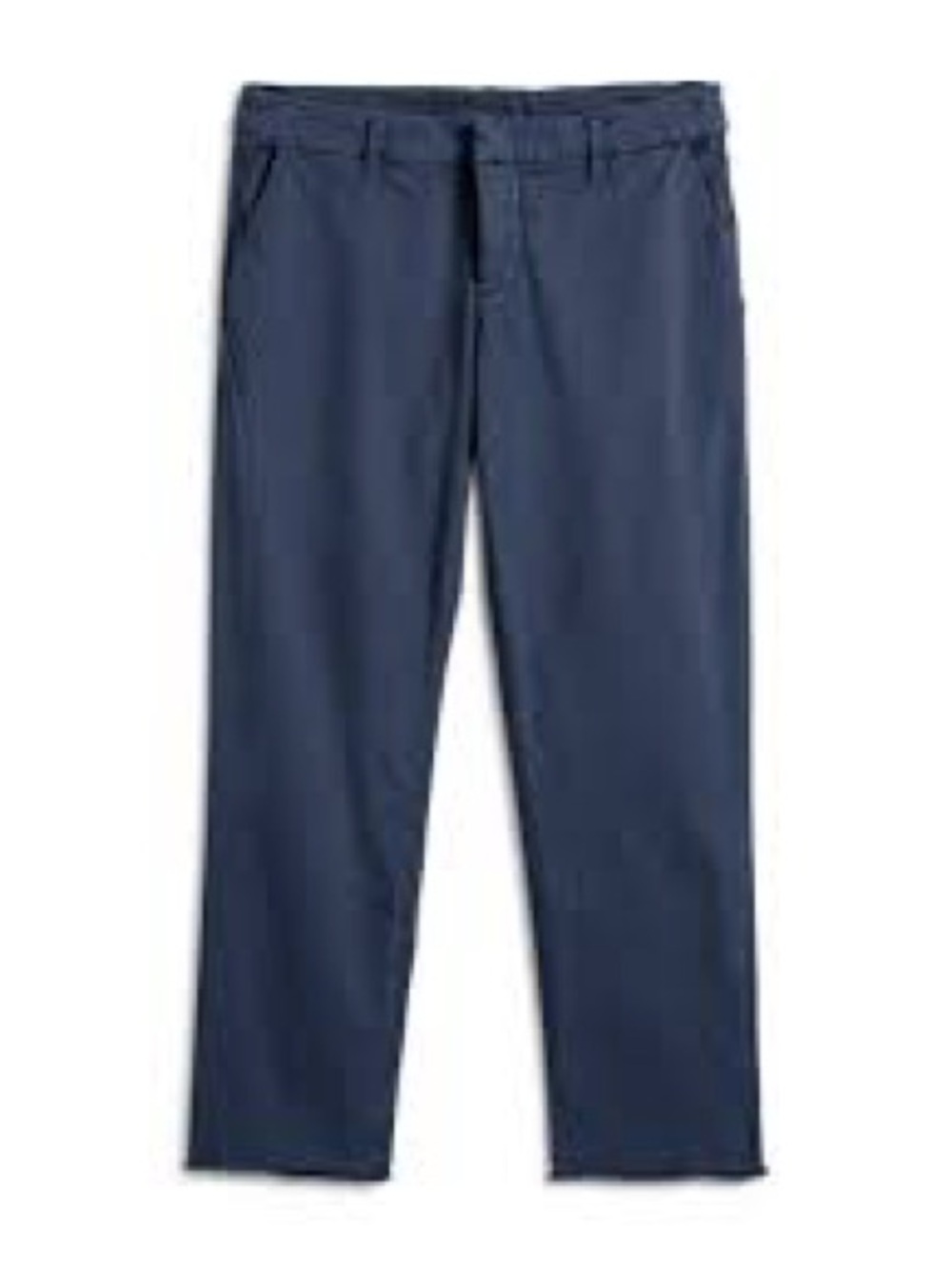 Frank & Eileen Navy Straight-Leg Pants